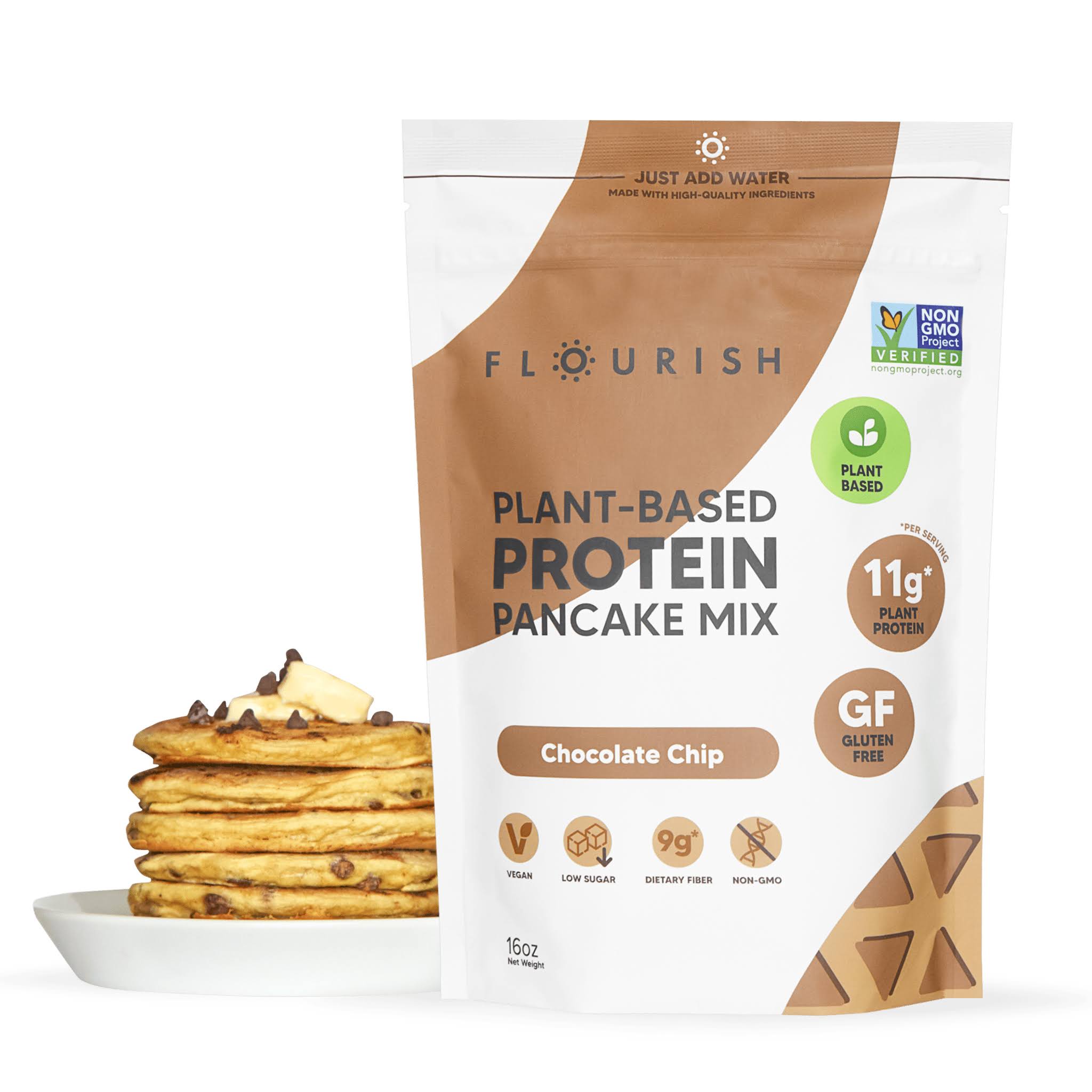 Flourish Plant Based Protein Pancake Mix - 16 oz