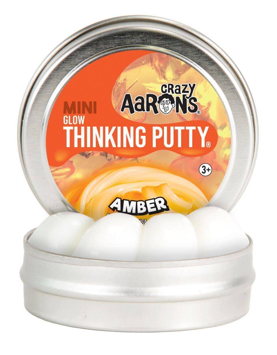 Crazy Aaron's Glow Thinking Putty - Amber