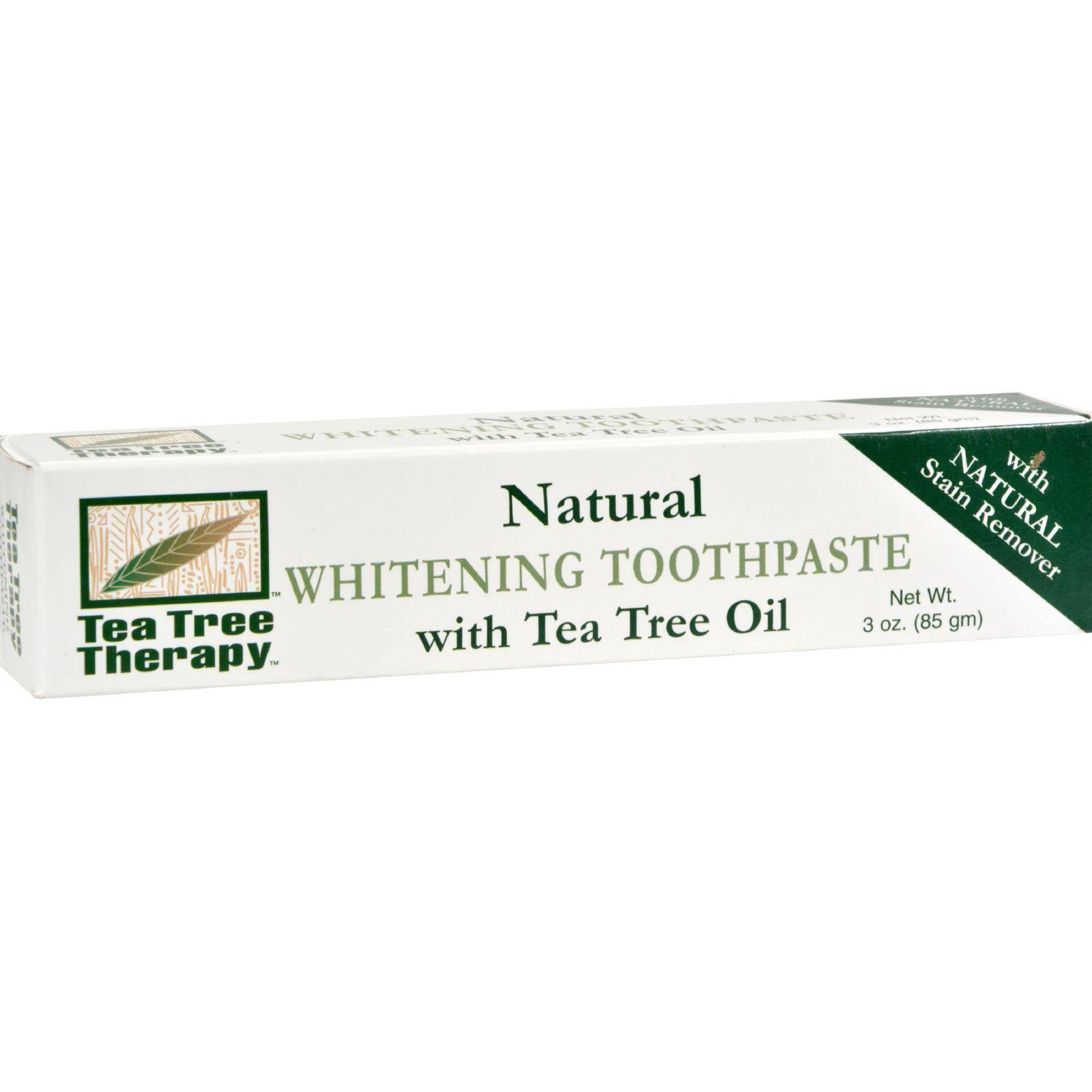 Tea Tree Therapy Whitening Toothpaste With Tea Tree Oil