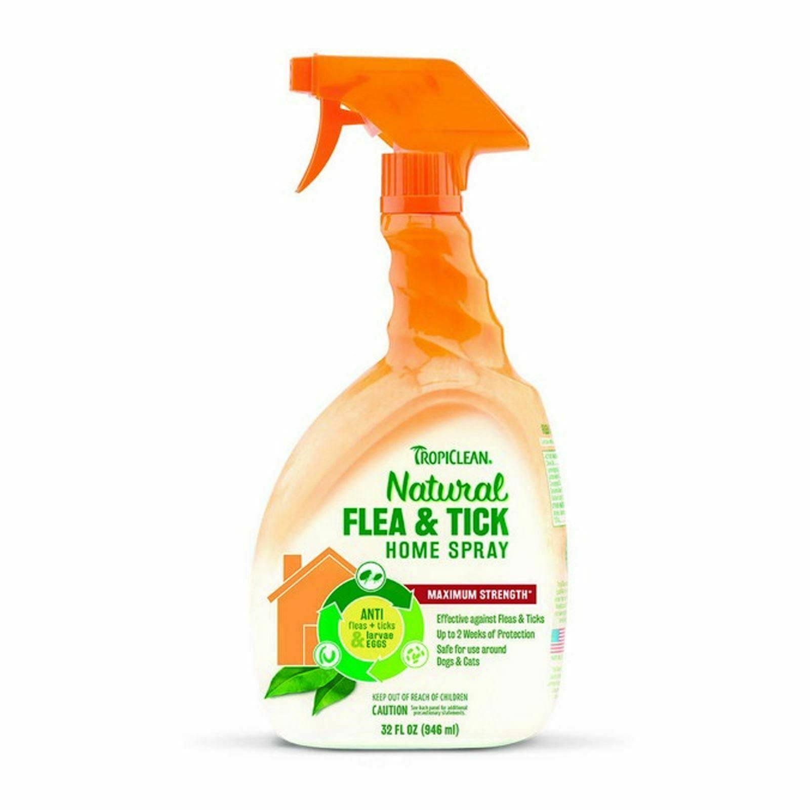 Tropiclean Natural Flea & Tick Home Spray - 32oz
