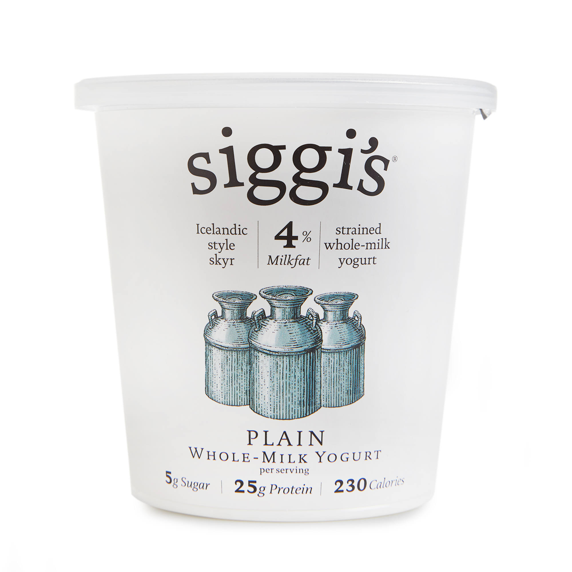 Siggi's Whole-Milk Yogurt Plain - 24 Oz