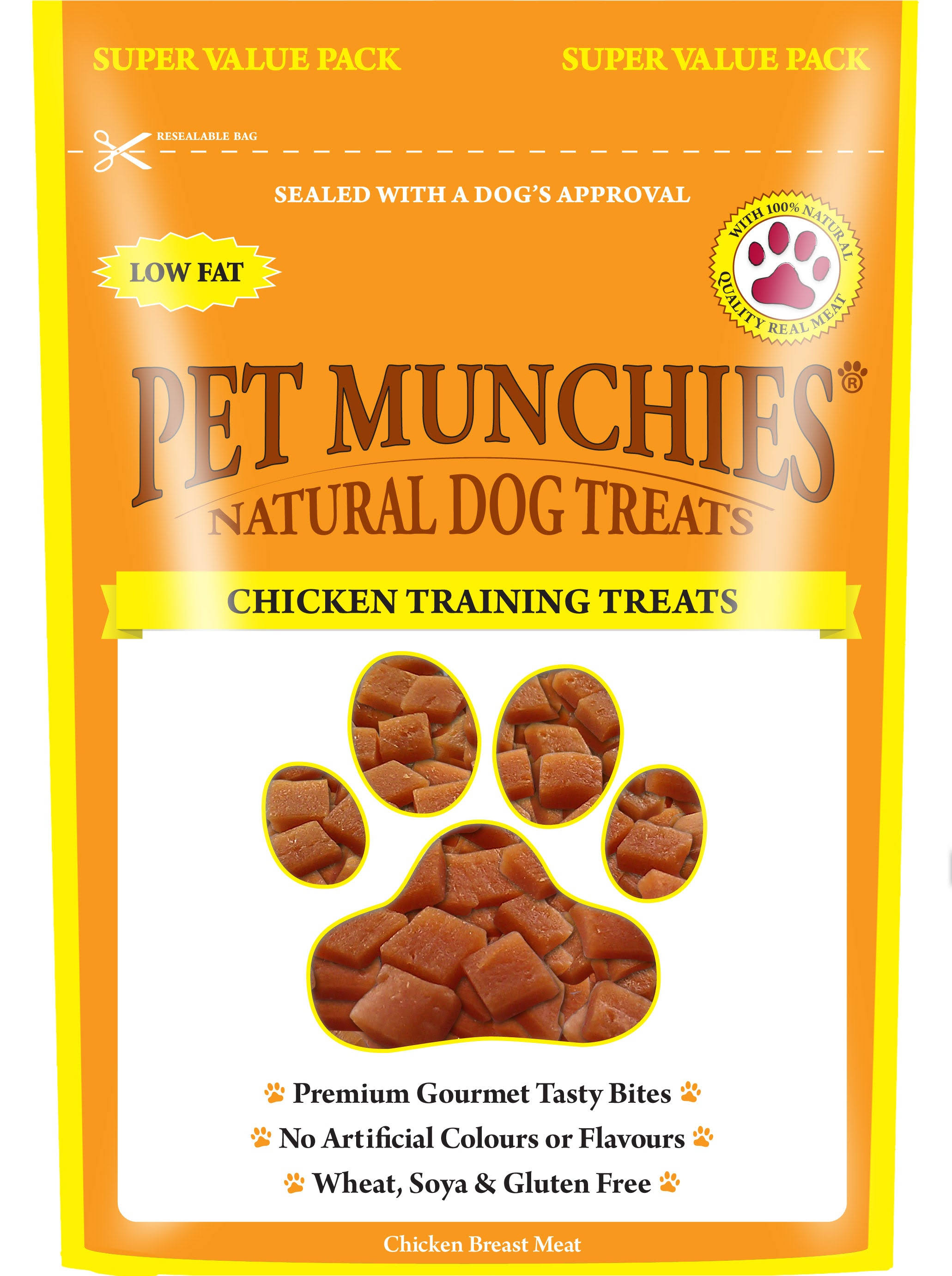 Pet Munchies Dog Training Treats - Chicken, 150g