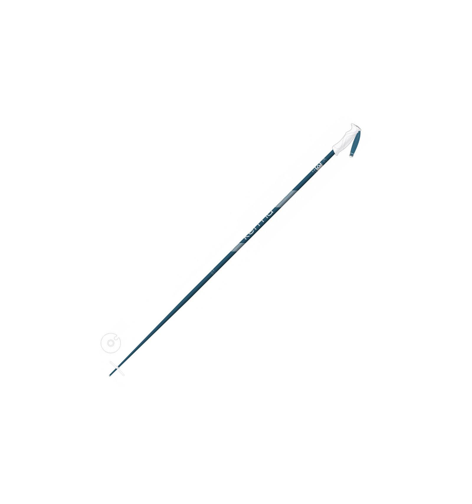 Dynastar Elite Light Alpine Skiing Pole - Blue, 110cm