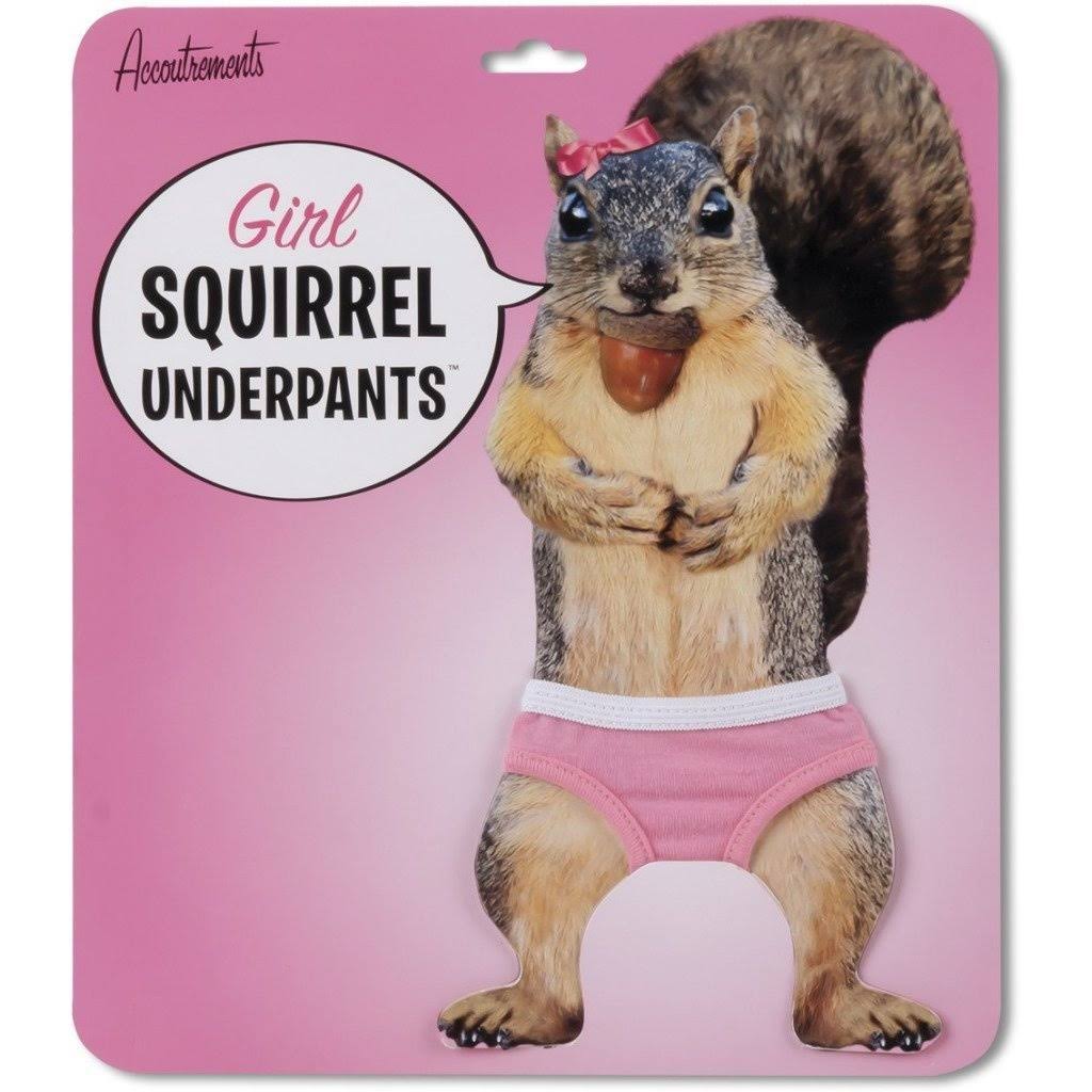 Accoutrements Girl Squirrel Underpants