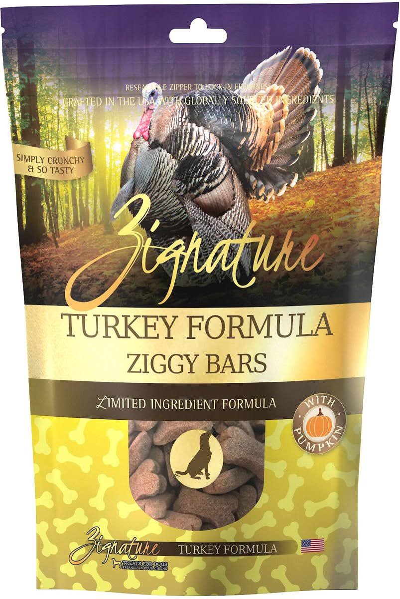 Zignature Ziggy Bars - Turkey & Pumpkin 12oz