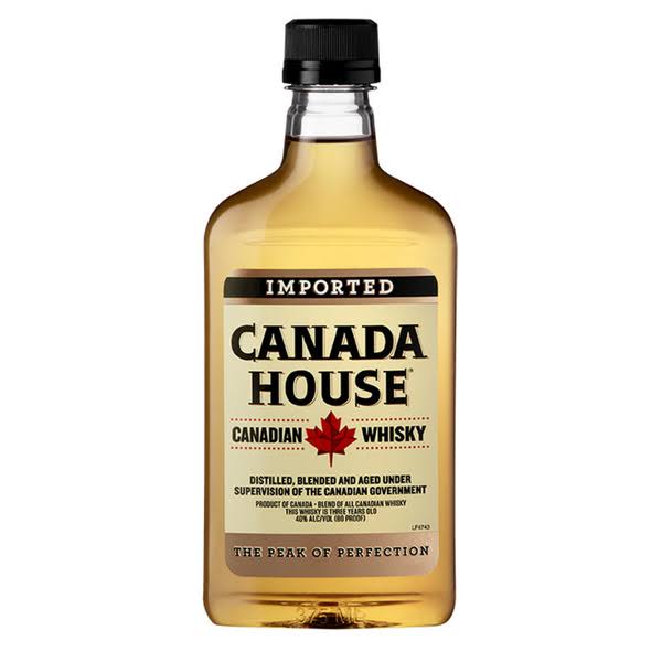 Canada House Canadian Whisky Canadian Whiskey Pl - 375 ml