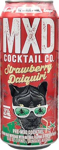 Mxd Cocktail Co. Pre-Mixed Cocktail, Strawberry Daiquiri - 16 fl oz