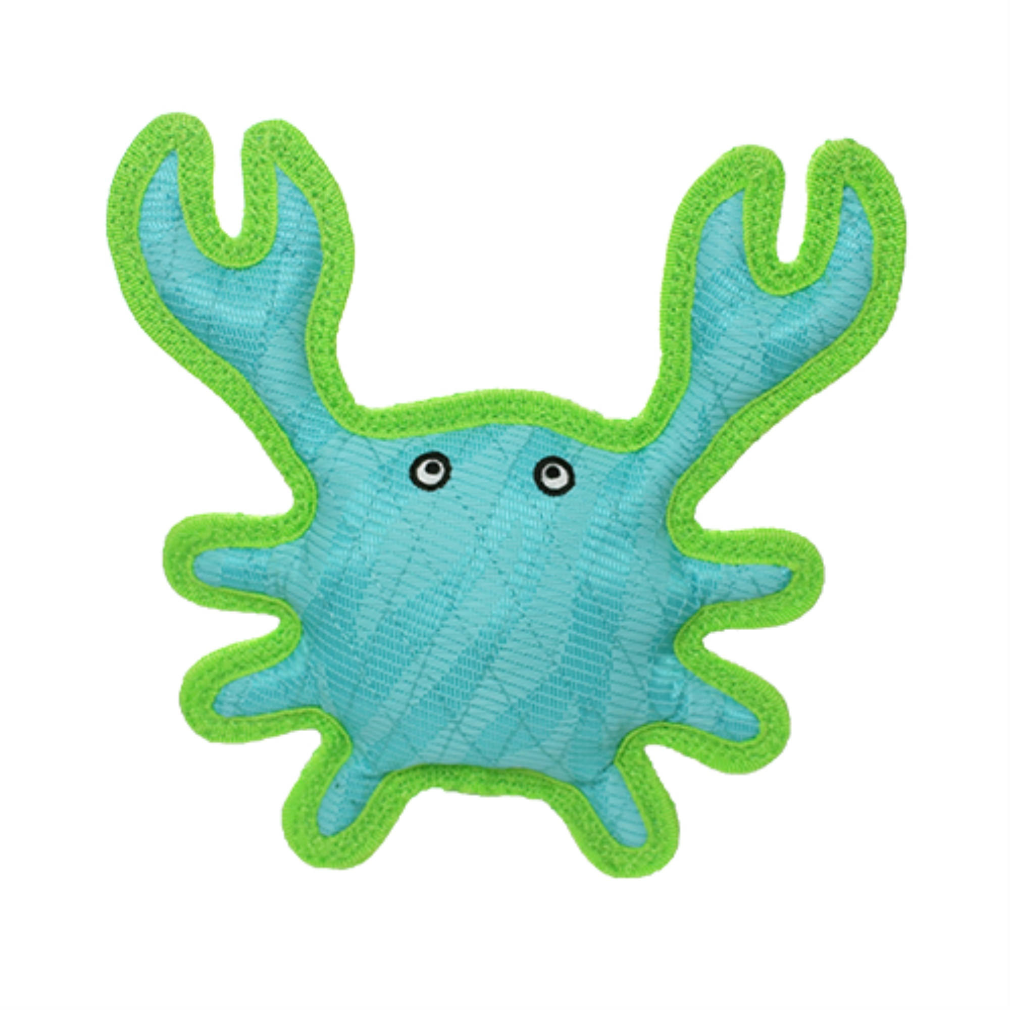 DuraForce Chew Toy Blue & Green Crab Dog Toy One-Size