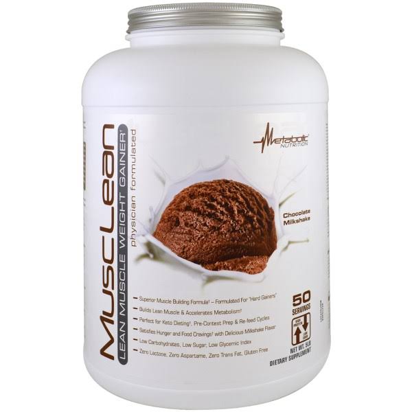 Metabolic Nutrition Musclean Powder - Chocolate Milkshake, 5 Lbs