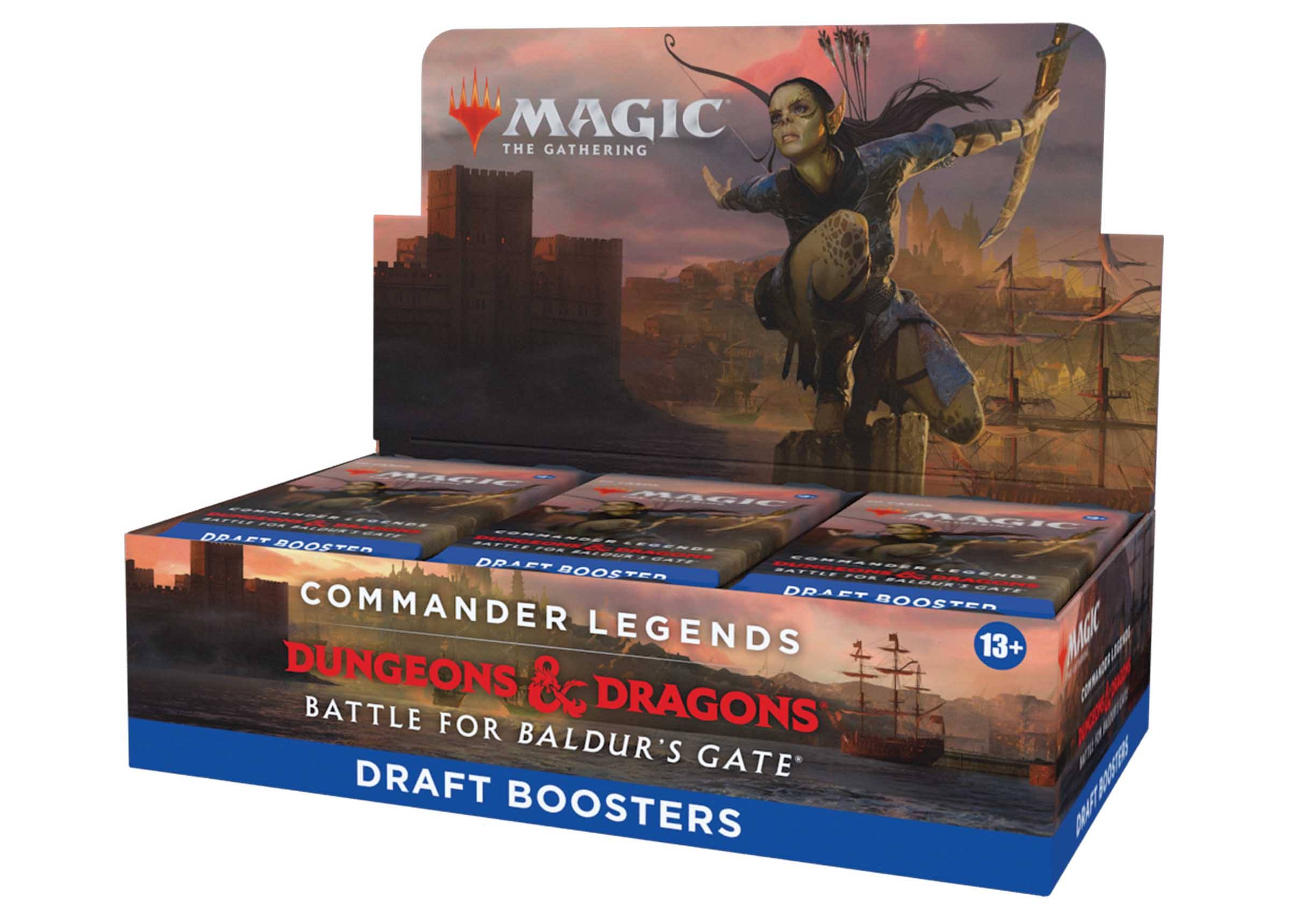 Magic The Gathering Commander Legends Battle For Baldurs Gate Draft Booster Box