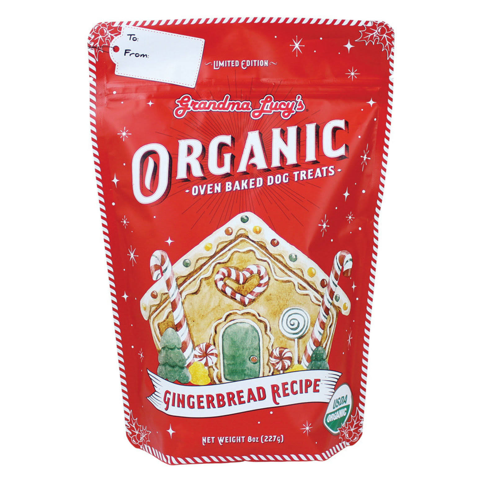 Grandma Lucy's - Organic Treats - Gingerbread Recipe 8 oz