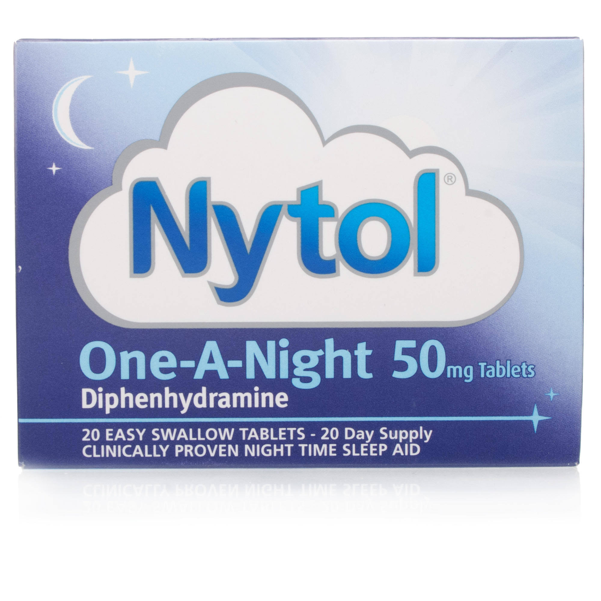 Nytol One-A-Night Diphenhydramine - 50mg, 20 Tablets