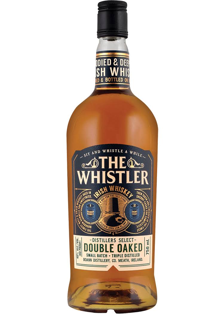 The Whistler Irish Whiskey, Double Oaked, Distiller Select - 750 ml