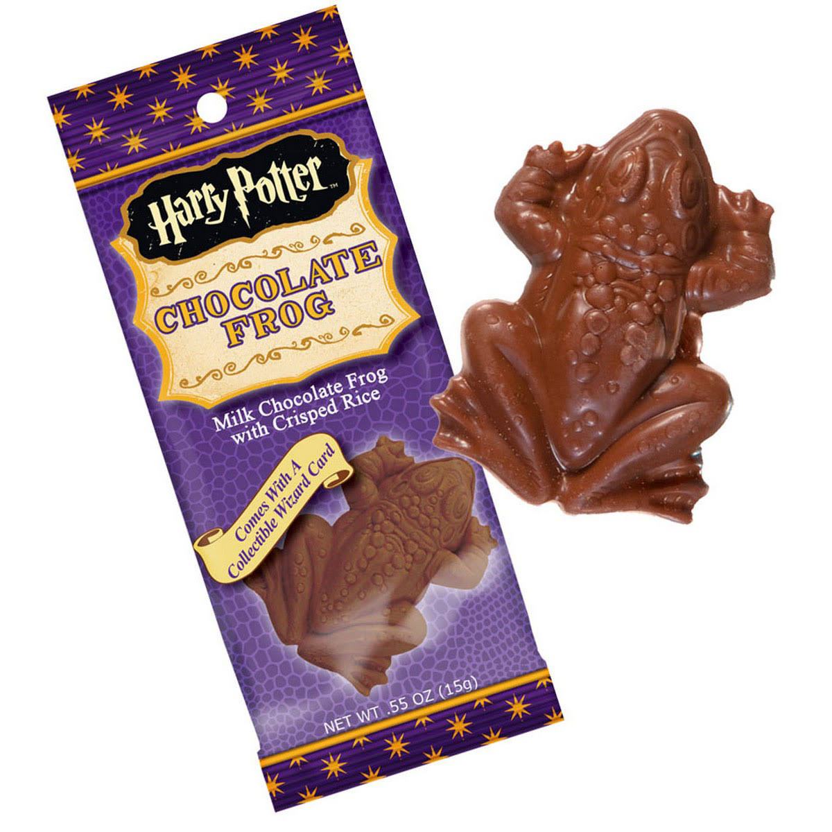 Harry Potter Milk Chocolate Frog with Crisped Rice