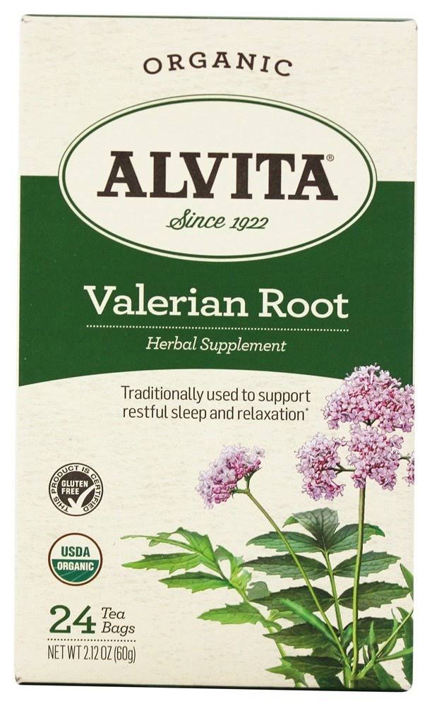 Alvita - Organic Valerian Root Tea - 24 Tea Bags