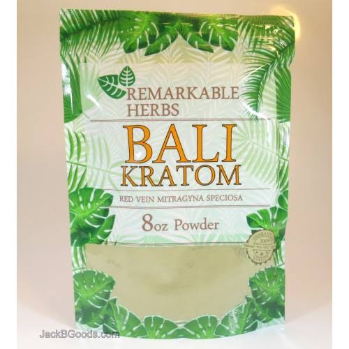 Remarkable Herbs 100% All Natural Bali (Red Vein) Powder (8oz)