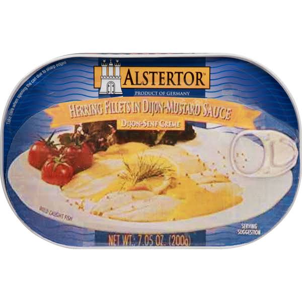 Alstertor Herring Fillet in Dijon Mustard Sauce - 7 Oz