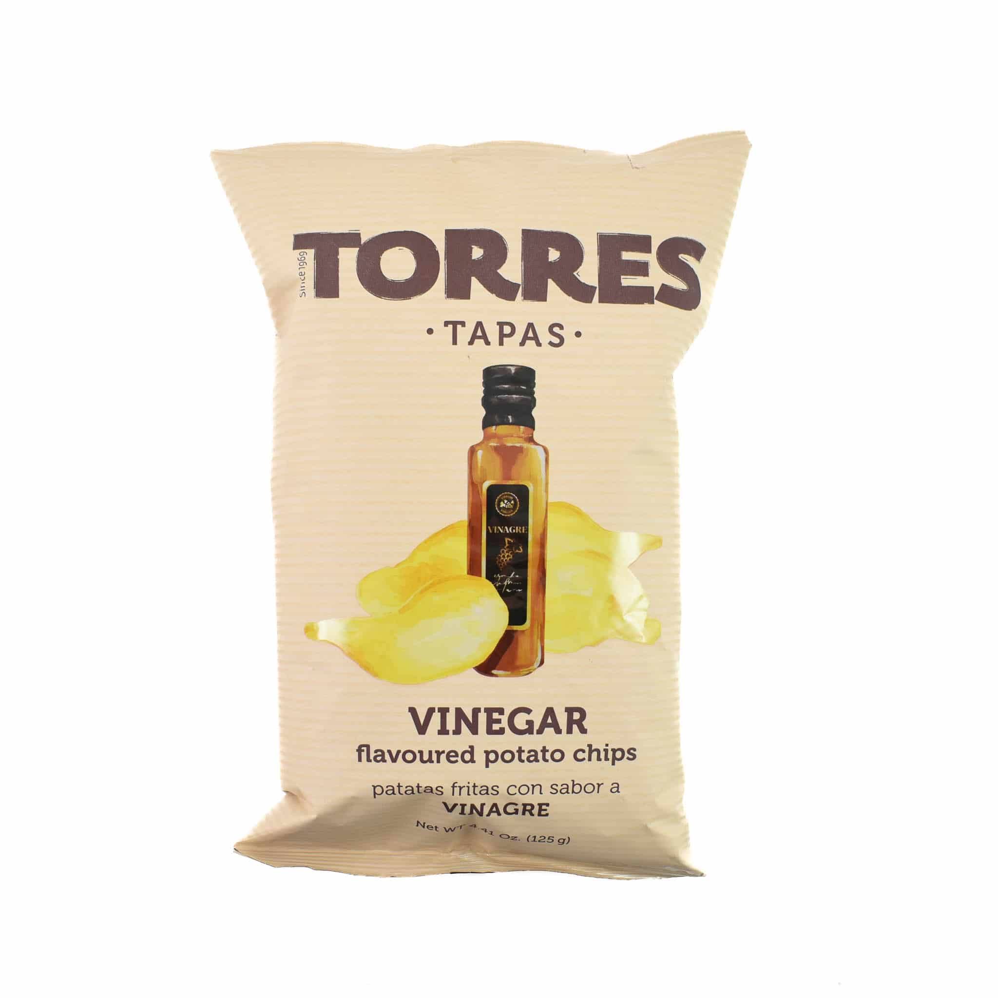 Torres Vinegar Flavored Potato Chips - 125 G