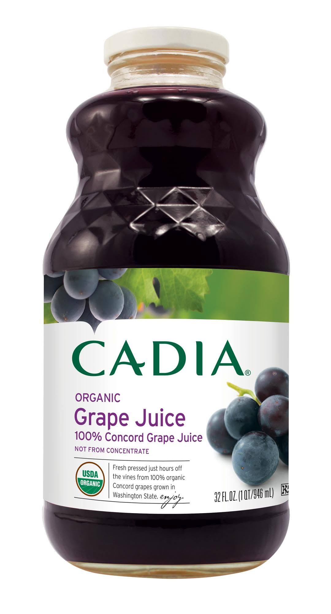 Cadia Organic Grape Juice - 32oz