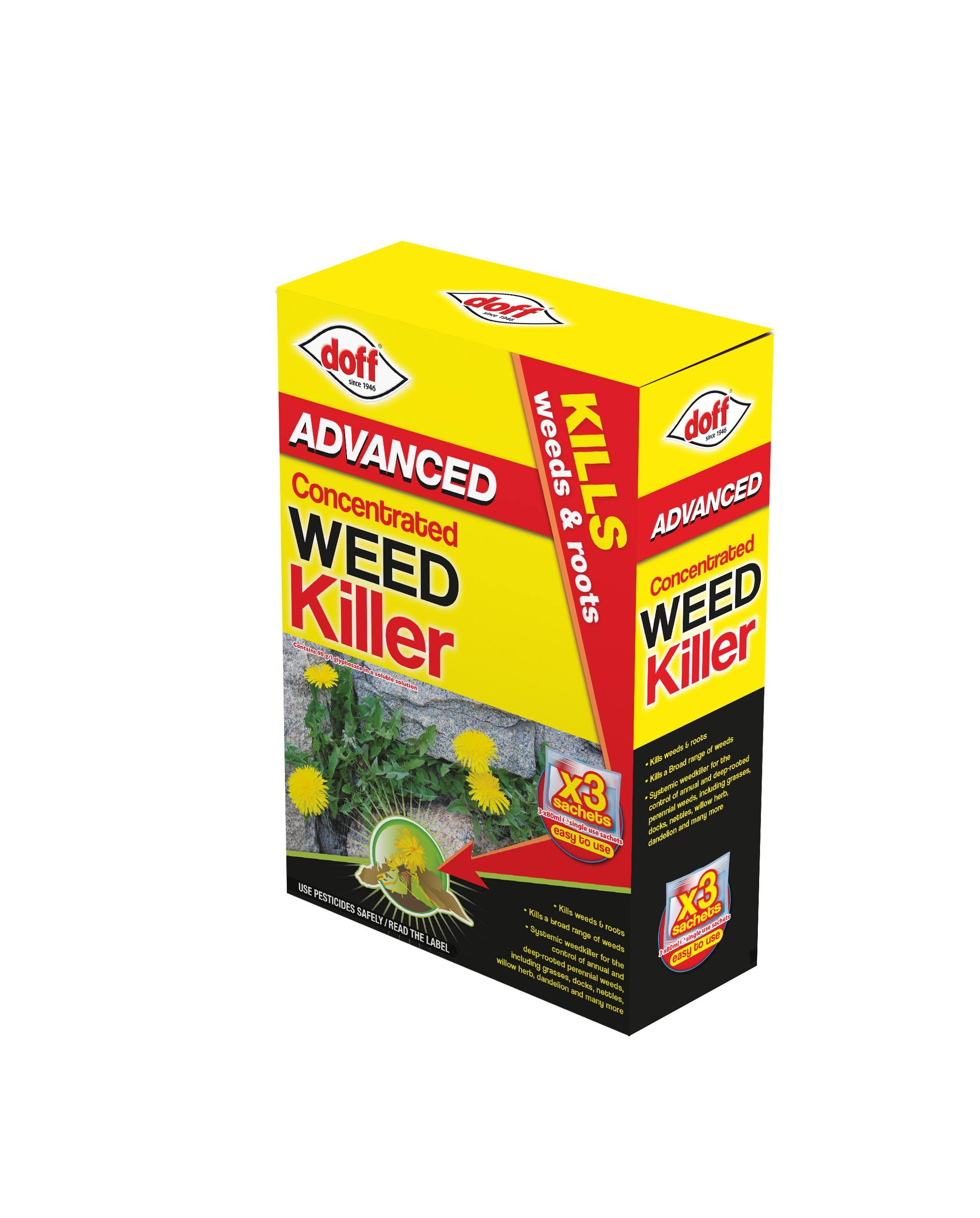 Doff Advanced Concentrate Weedkiller - 3 Sachets