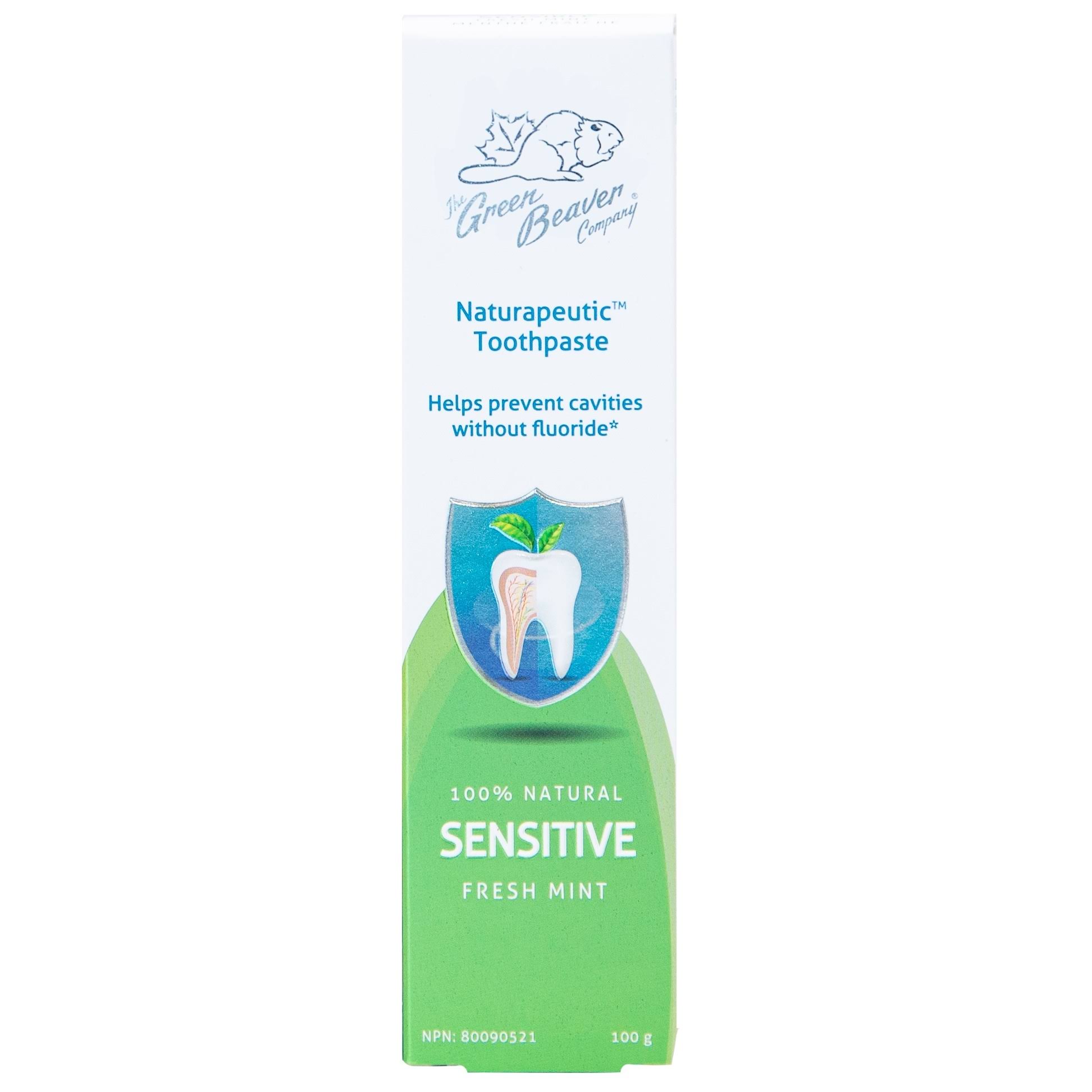 Green Beaver Fresh Mint Sensitive Toothpaste - 100 g