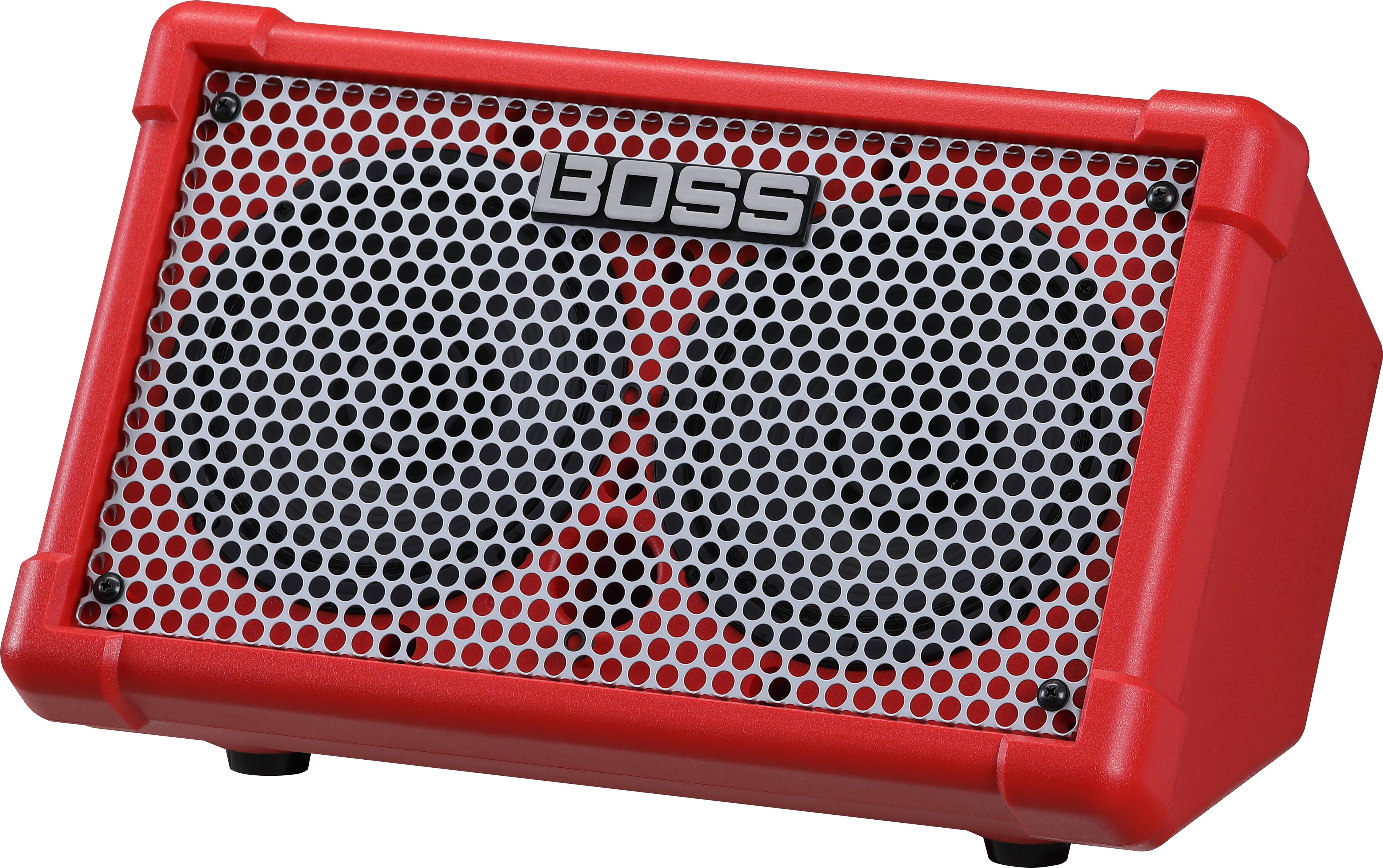 Boss Cube Street II Battery Powered Guitar Amplifier Red