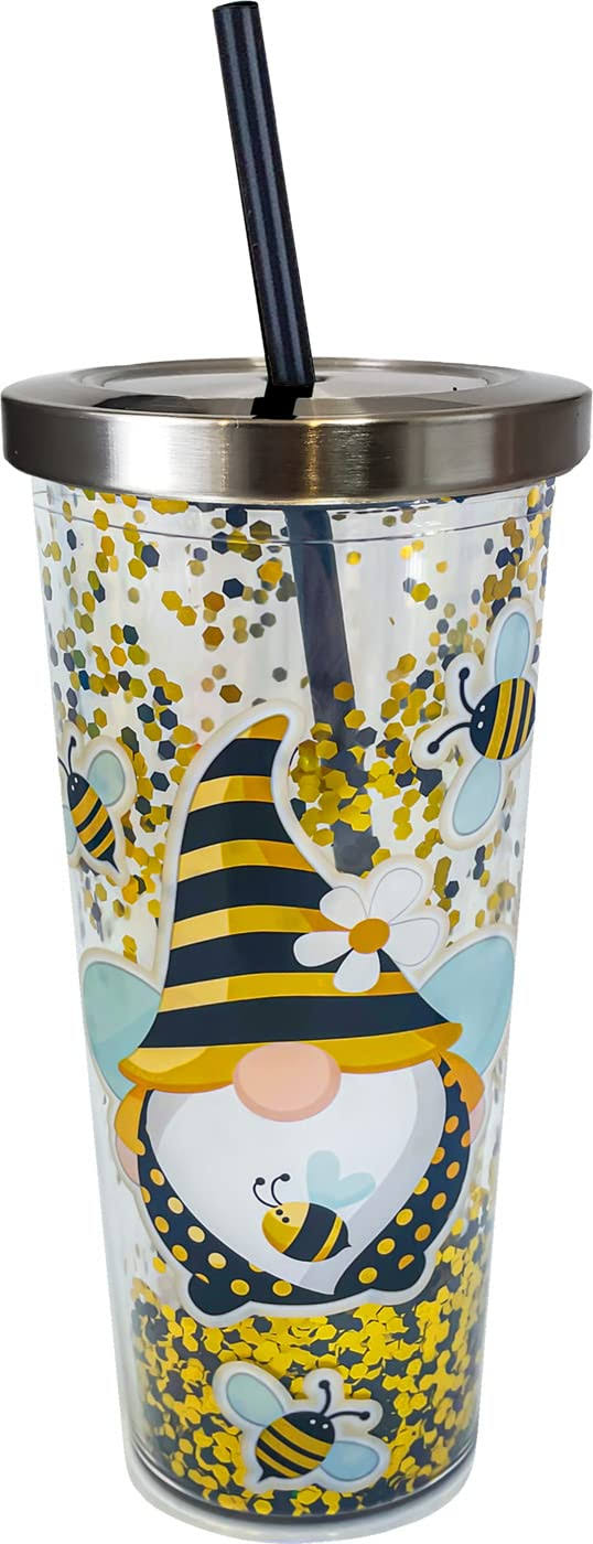 Spoontiques - Bee Gnome Glitter Cup