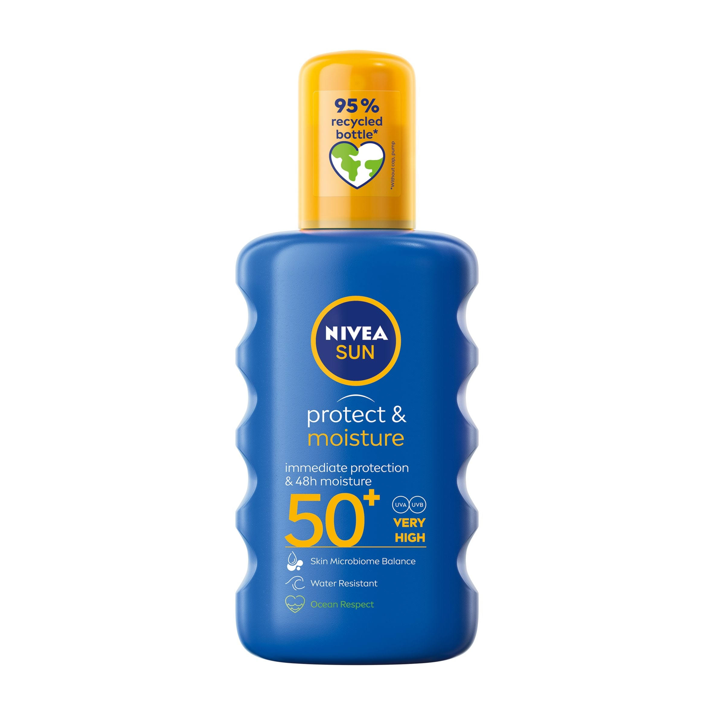 NIVEA Sun Protect and Moisture Moisturising Spray - SPF50, 200ml