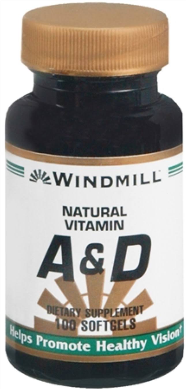 Windmill Vitamin A & D Dietary Supplement - 100ct