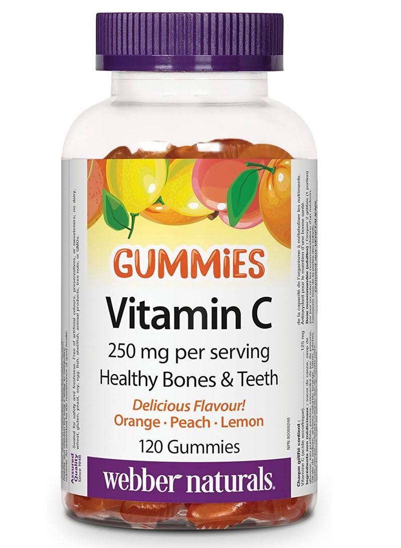 Webber Naturals Vitamin C Adult Gummies - 125mg, 120ct