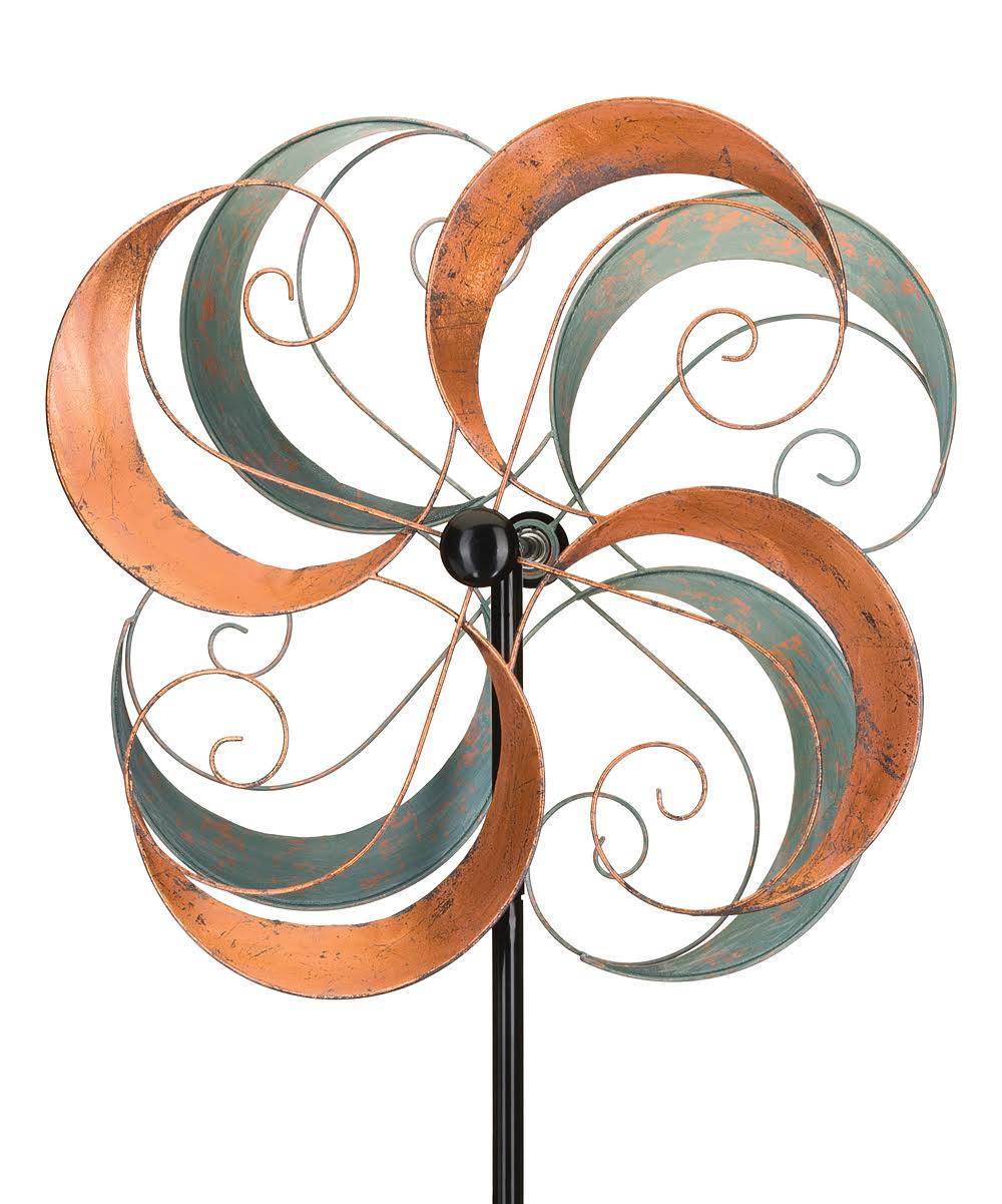 Regal Rotating Wind Spinner - Swirls, 26"
