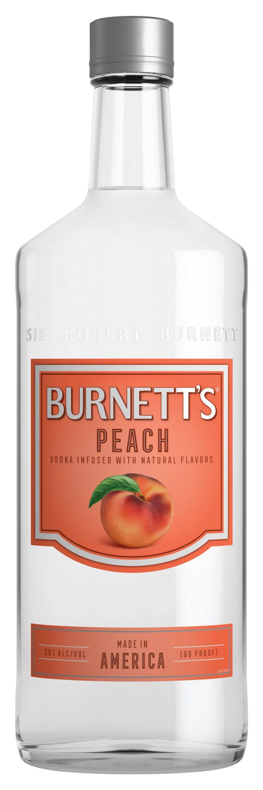Burnett's Peach Vodka - 1.75 L