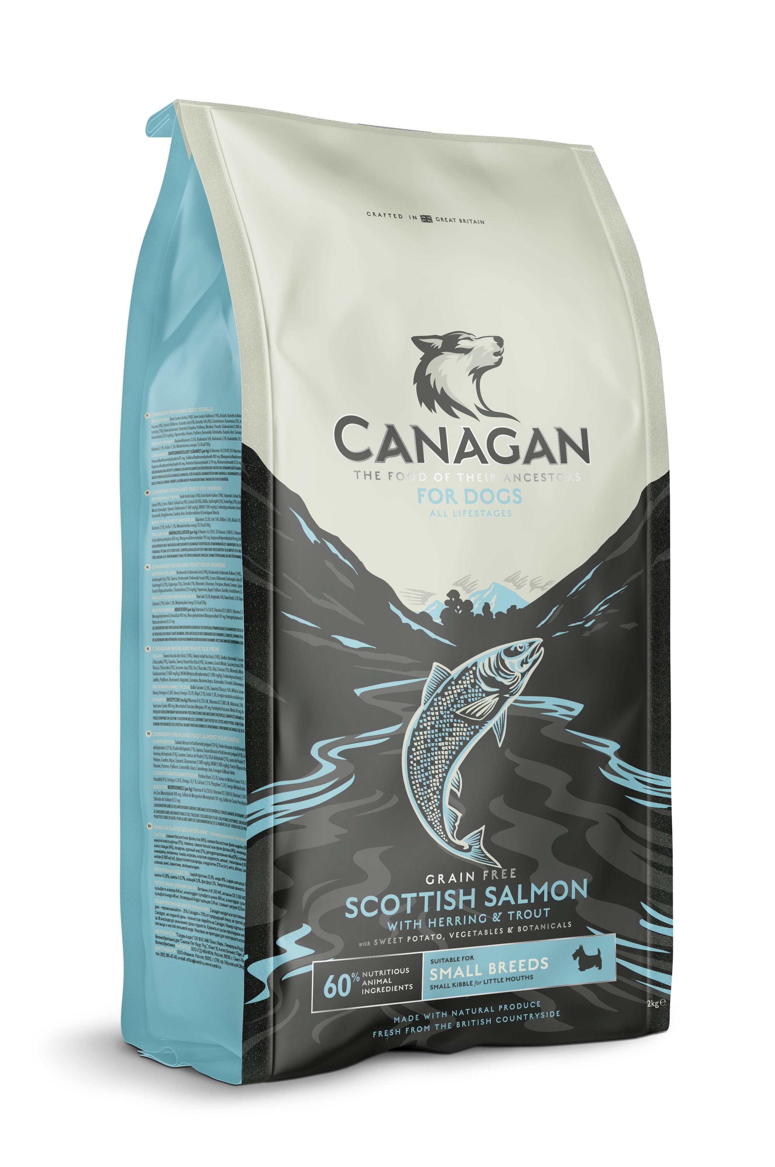 Canagan Dog Food: Small Breed Scottish Salmon - 2kg