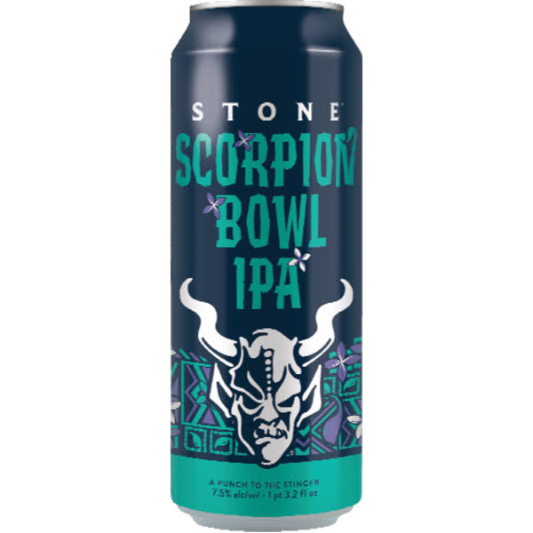 Stone Brewing Scorpion Bowl IPA 19oz Can 19.2oz