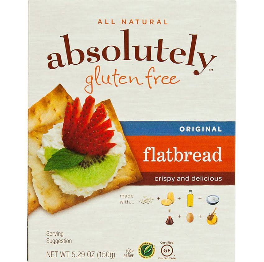 Absolutely Gluten Free Flatbread, Original - 5.29 oz box