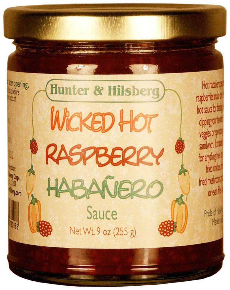 Hunter & Hilsberg Wicked Hot Raspberry Habanero Sauce