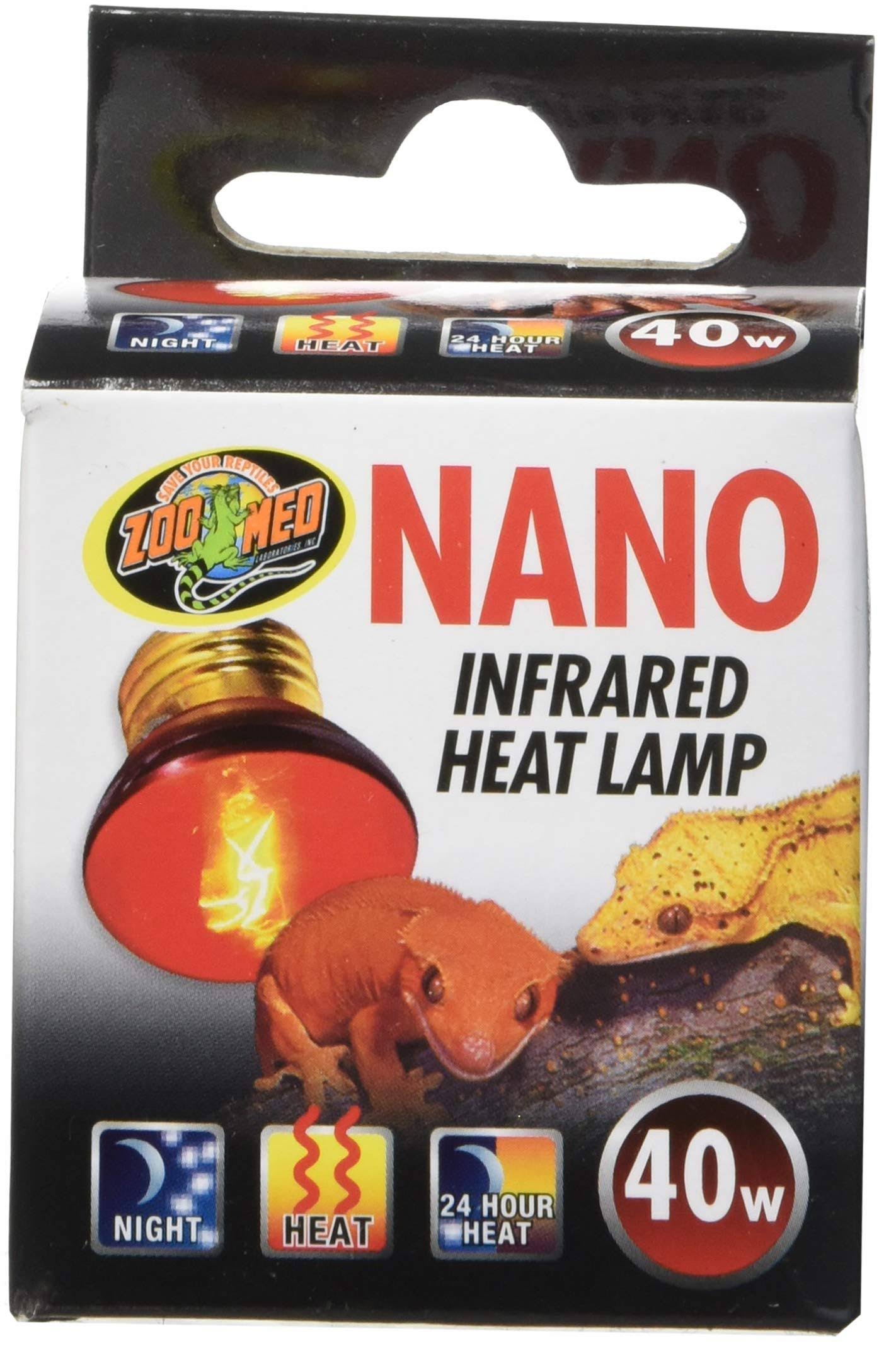 Zoo Med Nano Infrared Heat Lamp - 40W