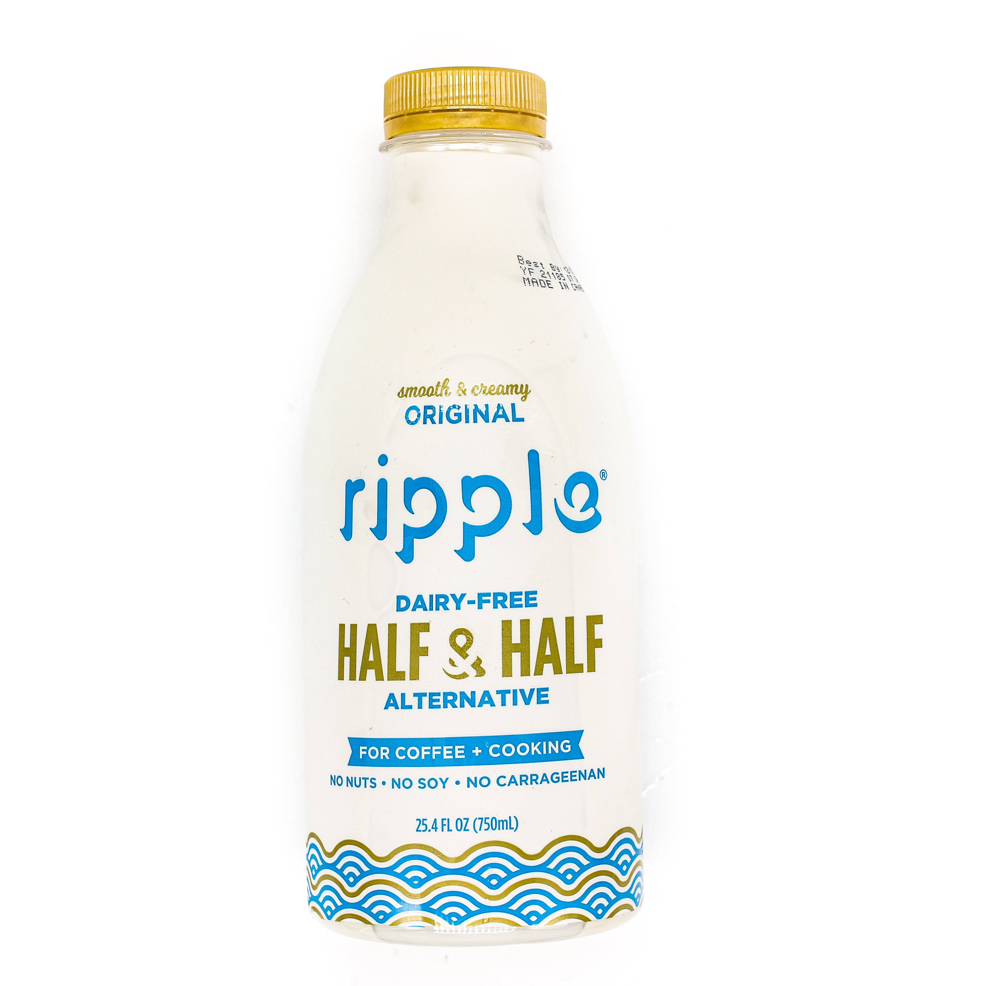 Ripple Half & Half, Original, Dairy-Free Alternative - 25.4 fl oz