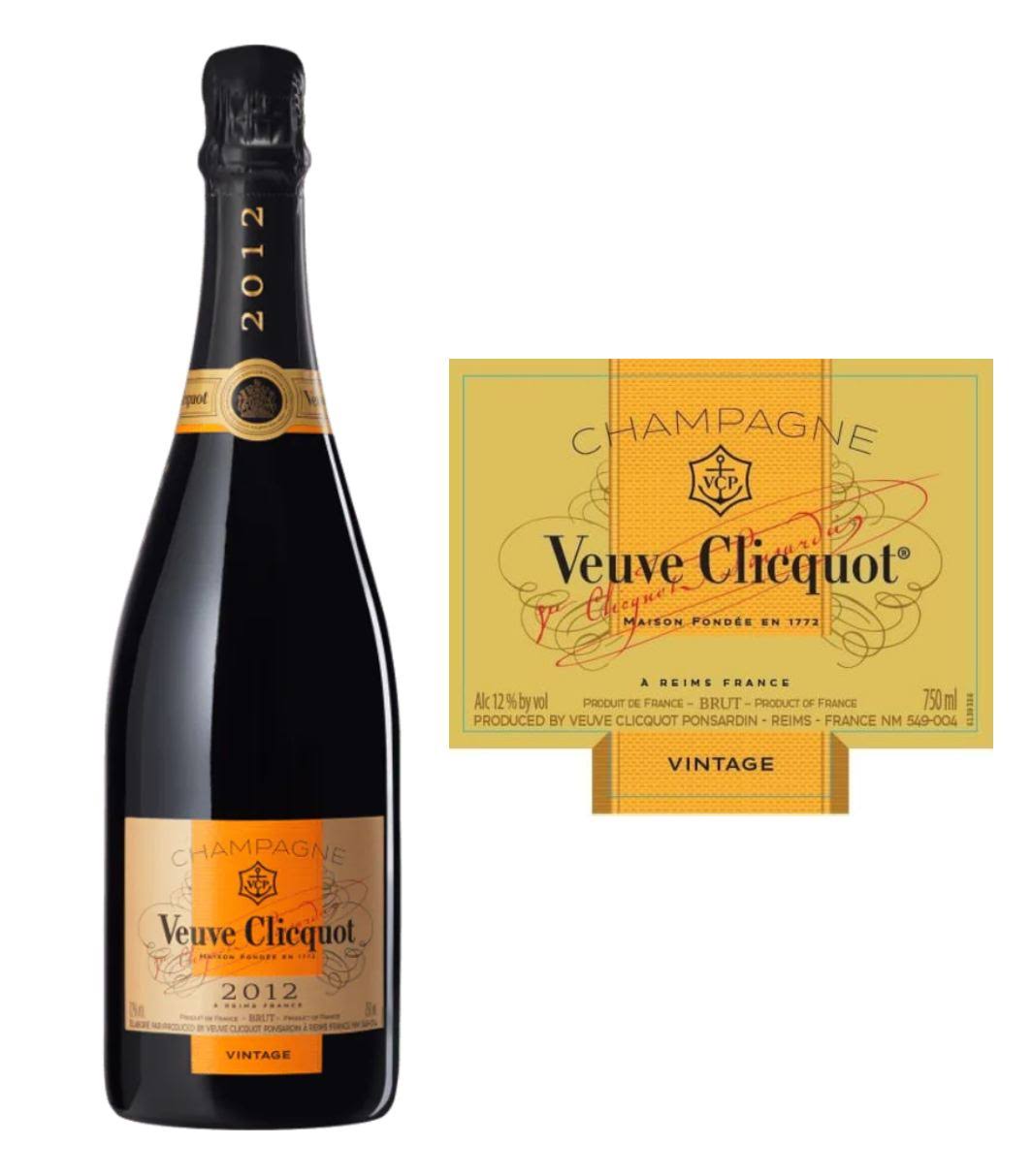 Veuve Clicquot Vintage Brut Gold Label 2012 (750 ml)