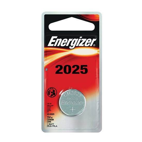 Energizer 2025 Lithium Button Cell Batteries - 3V