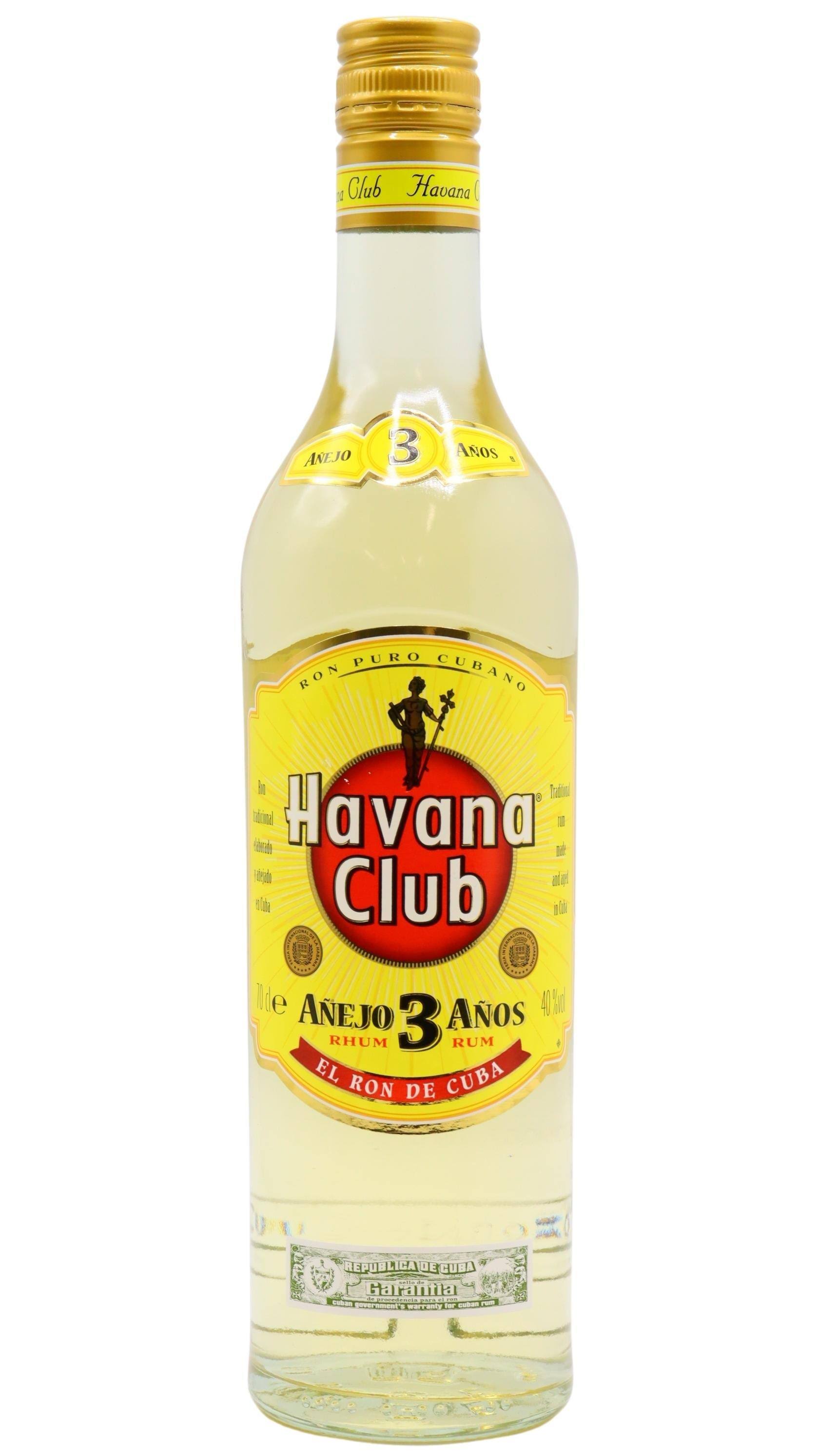 Havana Club 3 Year Old White Rum - 70ml