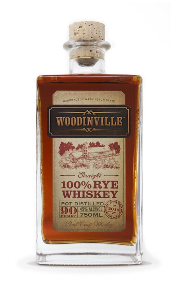 Woodinville Straight 100% Rye Whiskey 750 ml