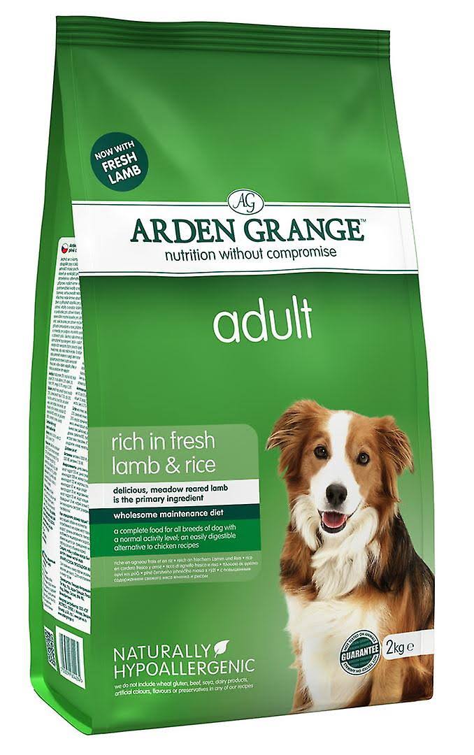 Arden Grange Adult Dog Food - Lamb and Rice, 2kg