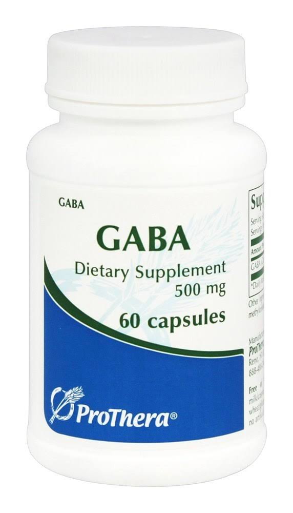 Prothera Gaba Dietary Supplement - 500mg, 60 Capsules