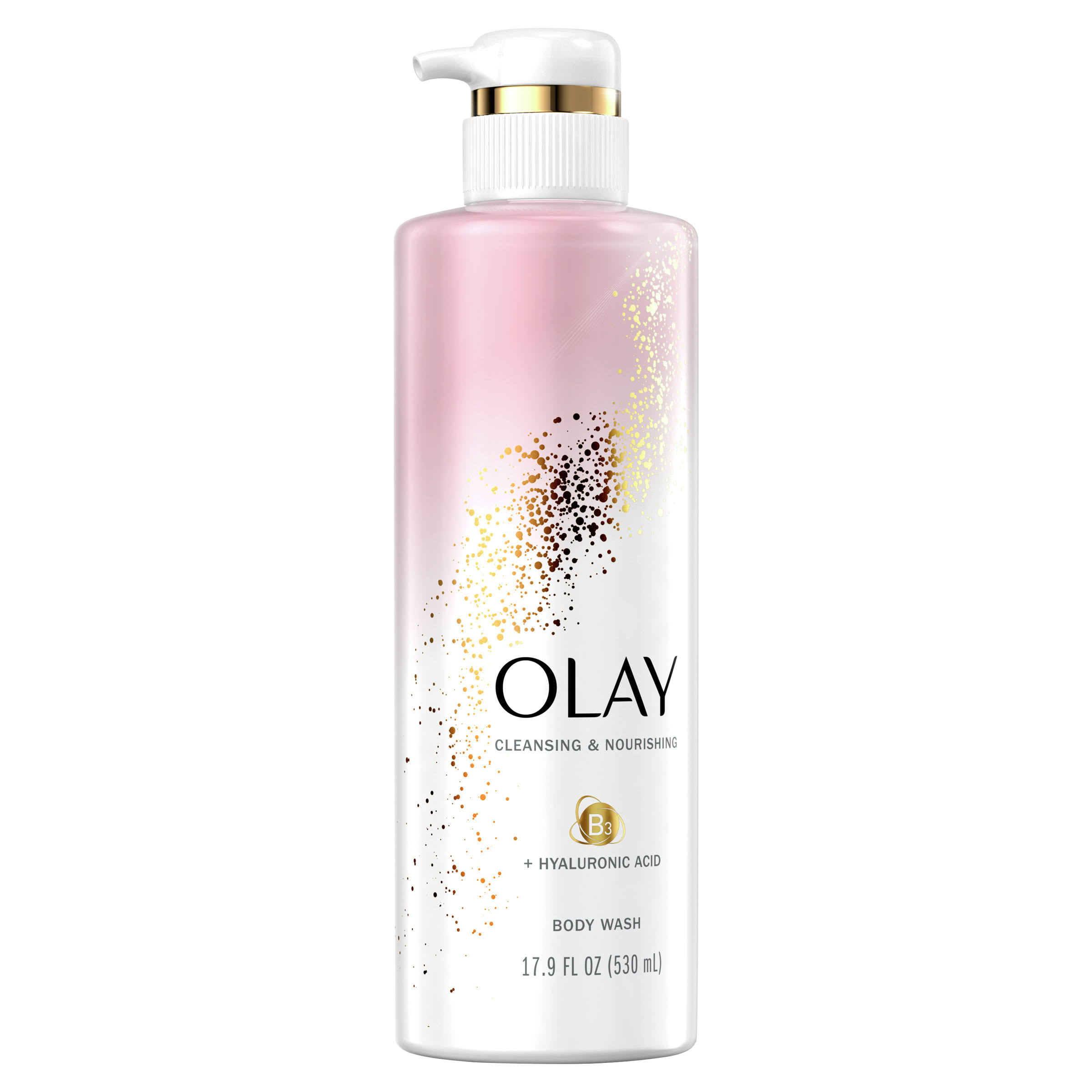 Olay Body Wash, Cleansing & Nourishing - 17.9 fl oz