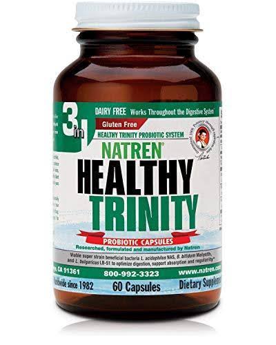 Natren Healthy Trinity 3-In-1 Oil Matrix Capsules - 60 Capsules