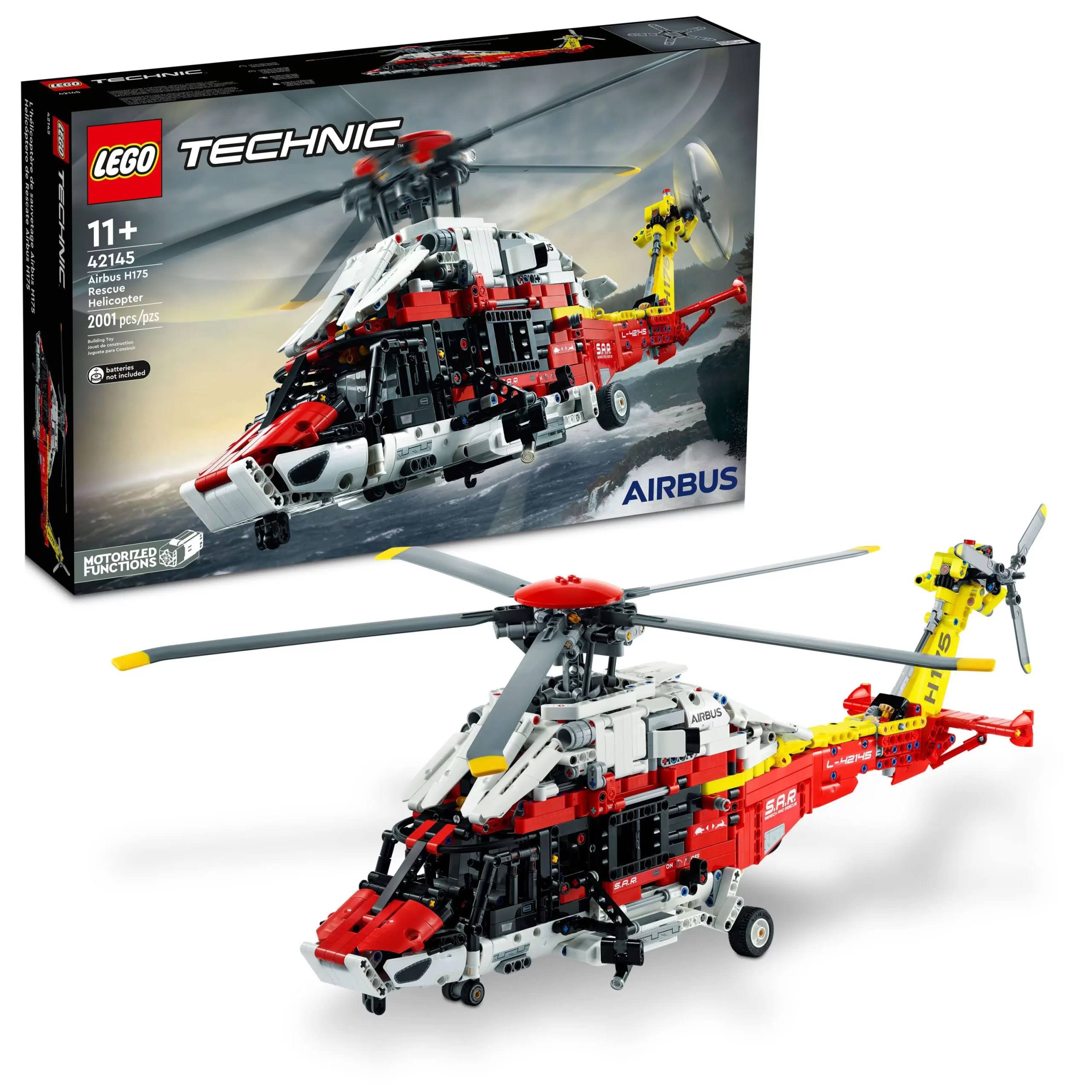 LEGO Technic Airbus H175 Rescue Helicopter Set (42145)