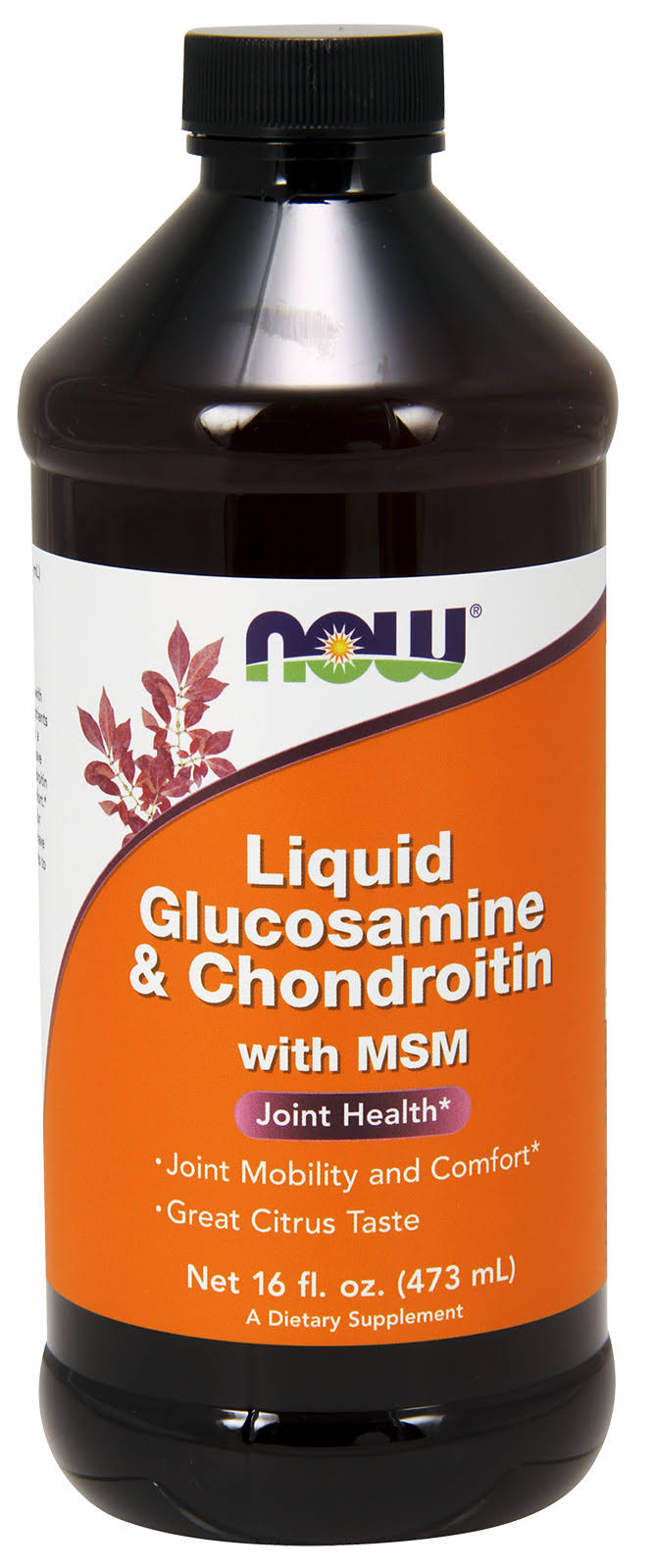 Now Foods Liquid Glucosamine & Chondroitin With Msm - 473ml