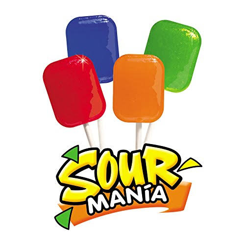 Sour Pops Mania Lollipops - 24ct, 1oz