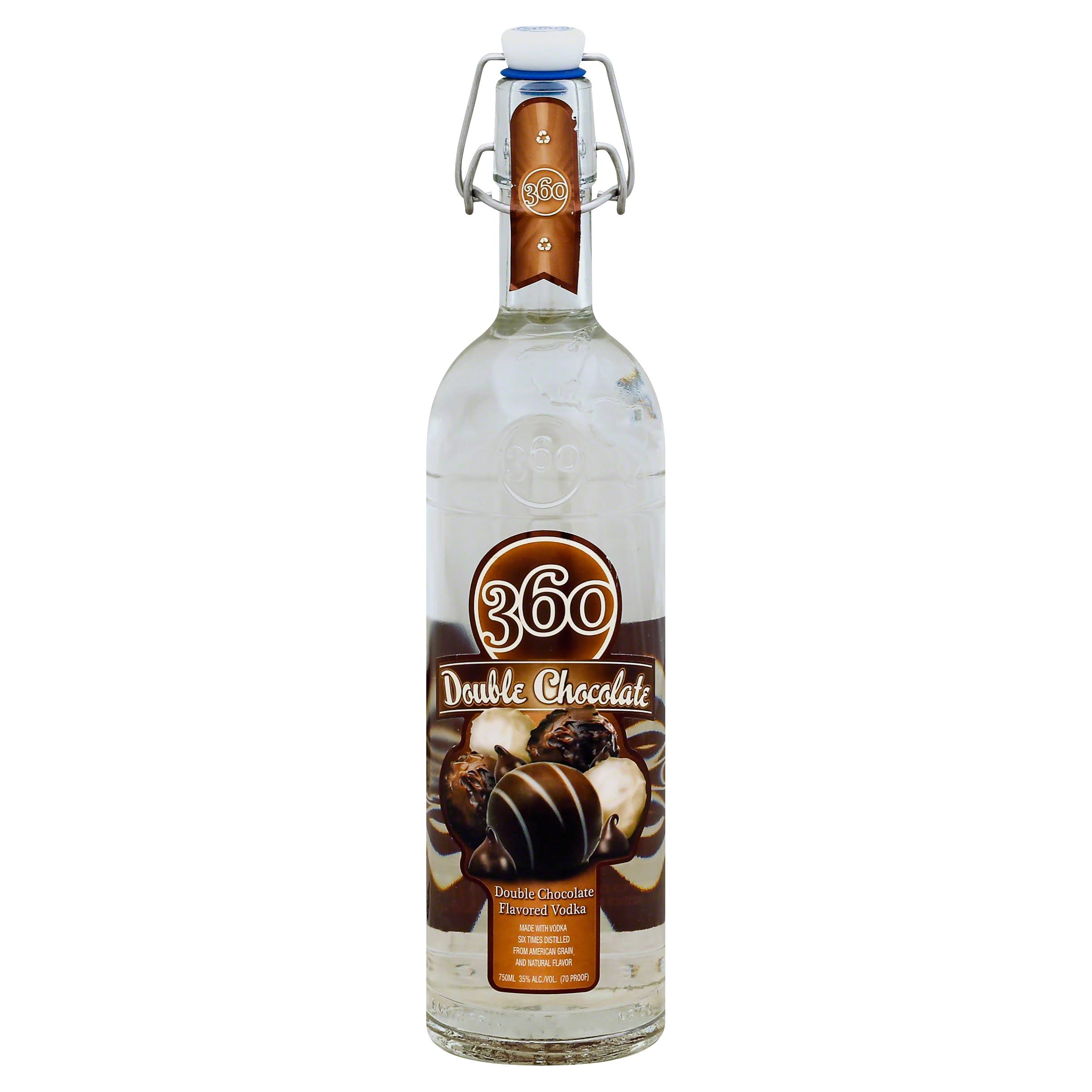 360 Vodka - Double Chocolate, 750ml